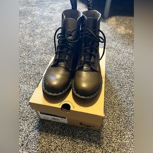 Dr. Martens 1460 Pascal Wanama Air Wair Boots (Olive)